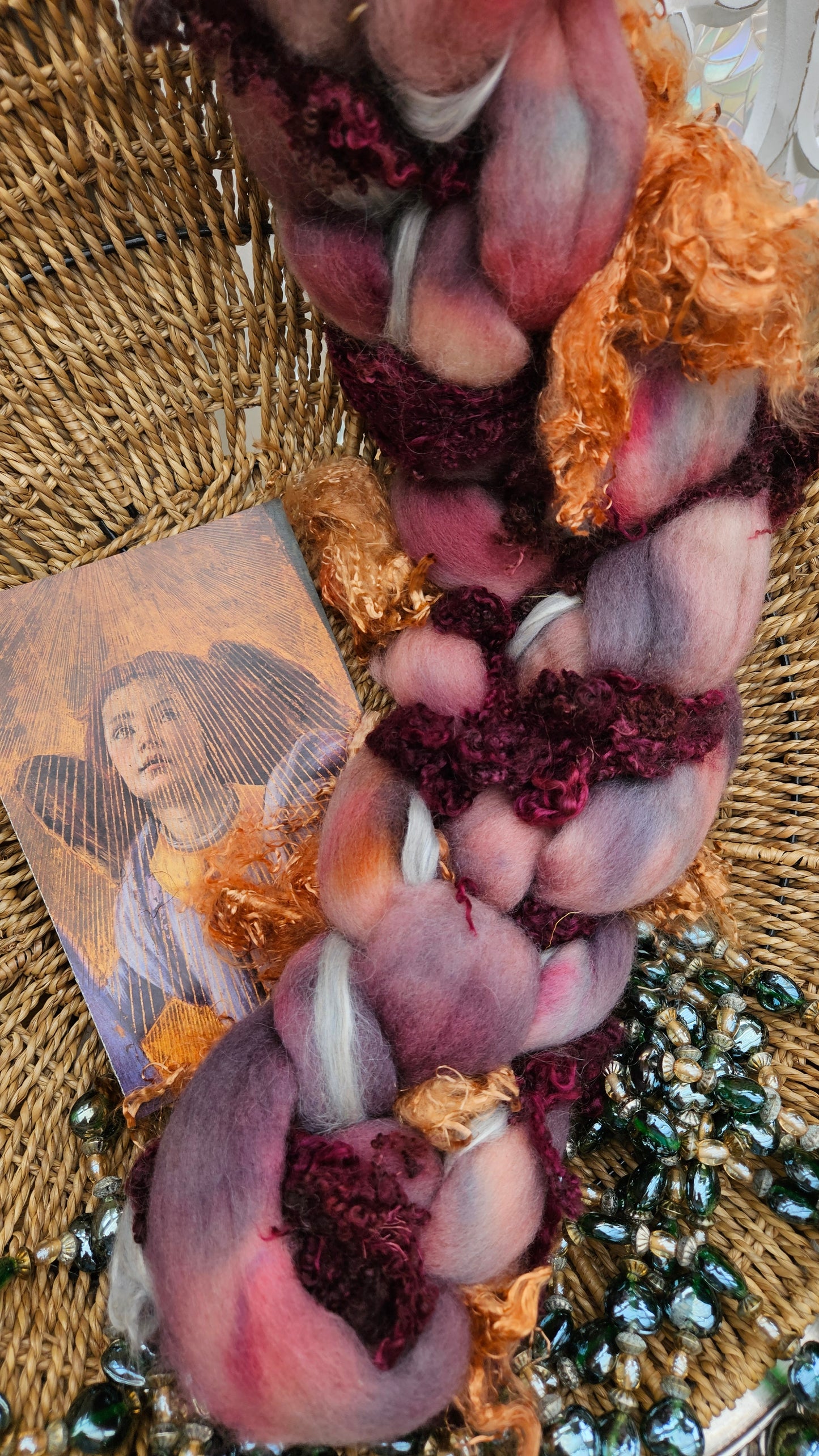 Botticelli Inspired Signature Art Roving - Coronation of Mary Collection 106 - 4.1 oz