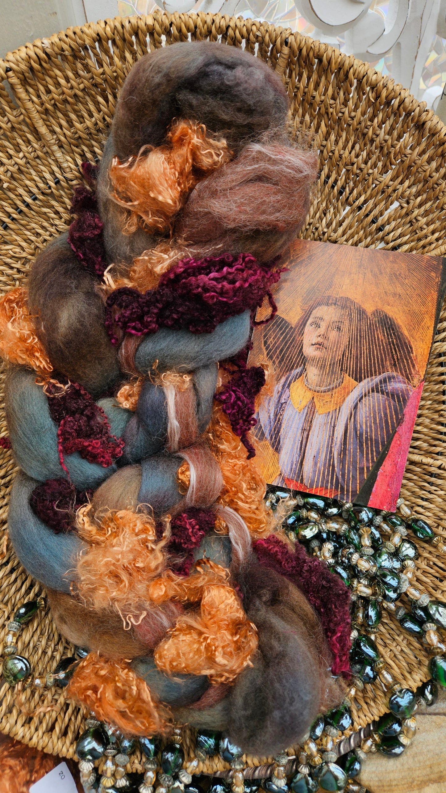 Botticelli Inspired Signature Art Roving - Coronation of Mary Collection 101 - 4.3 oz