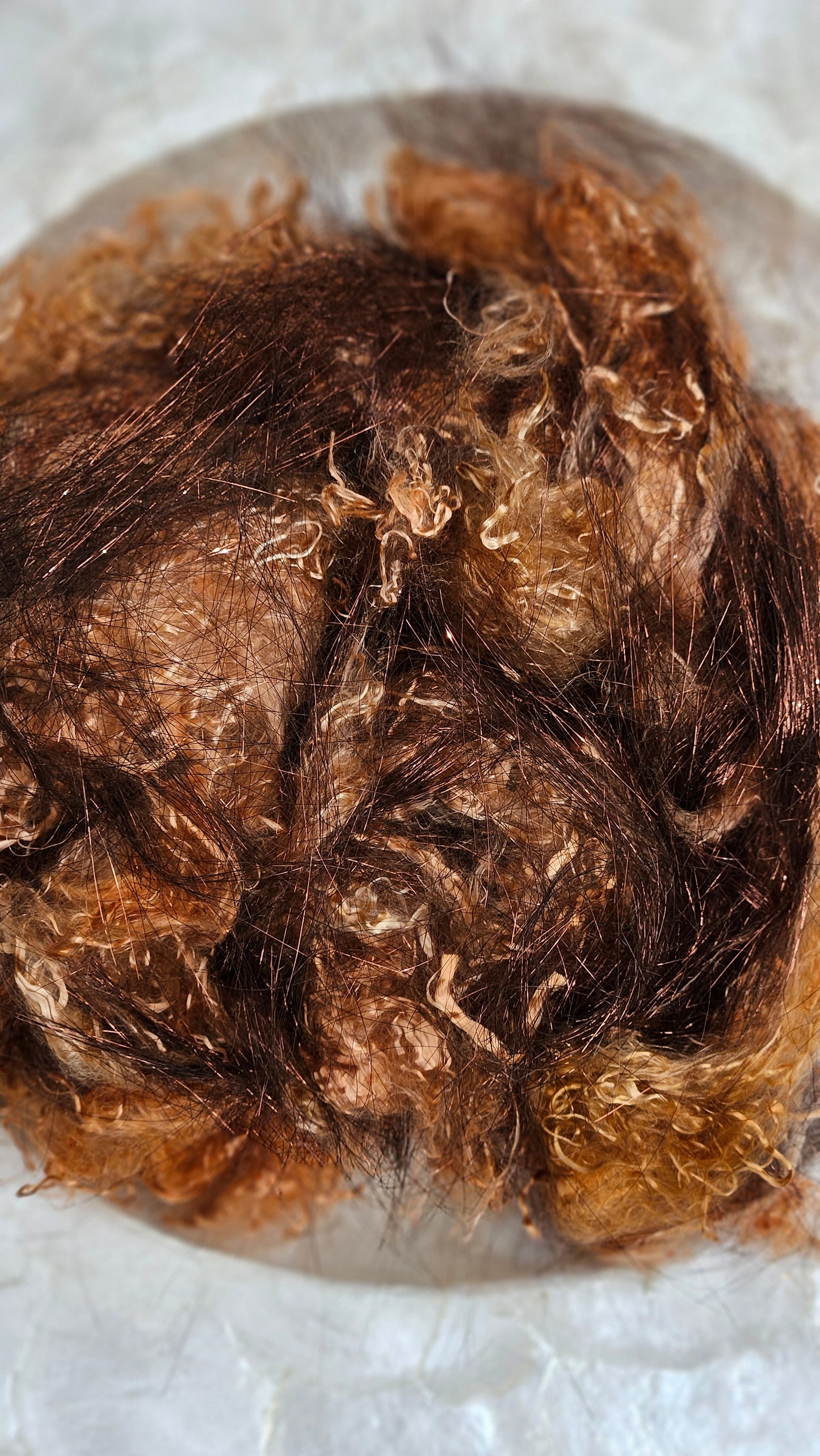 Copper Sparkle Eucalyptus Crimp Blend - 1 ounce