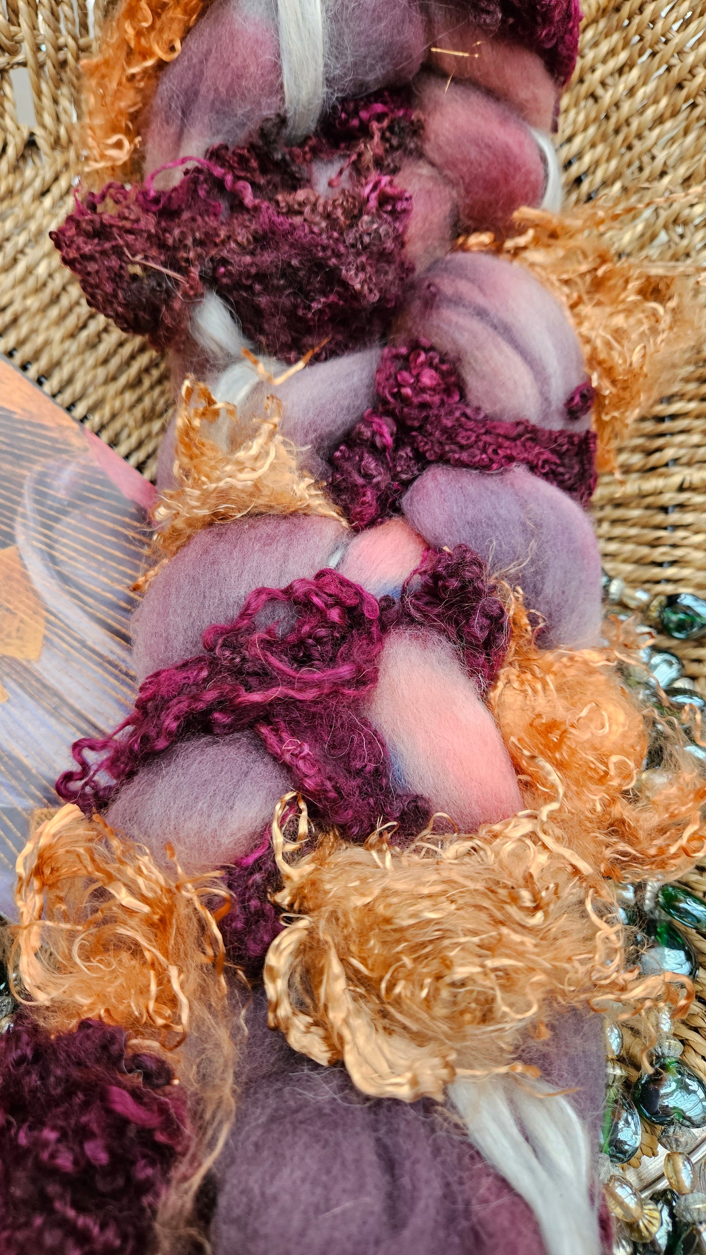 Botticelli Inspired Signature Art Roving - Coronation of Mary Collection 106 - 4.1 oz