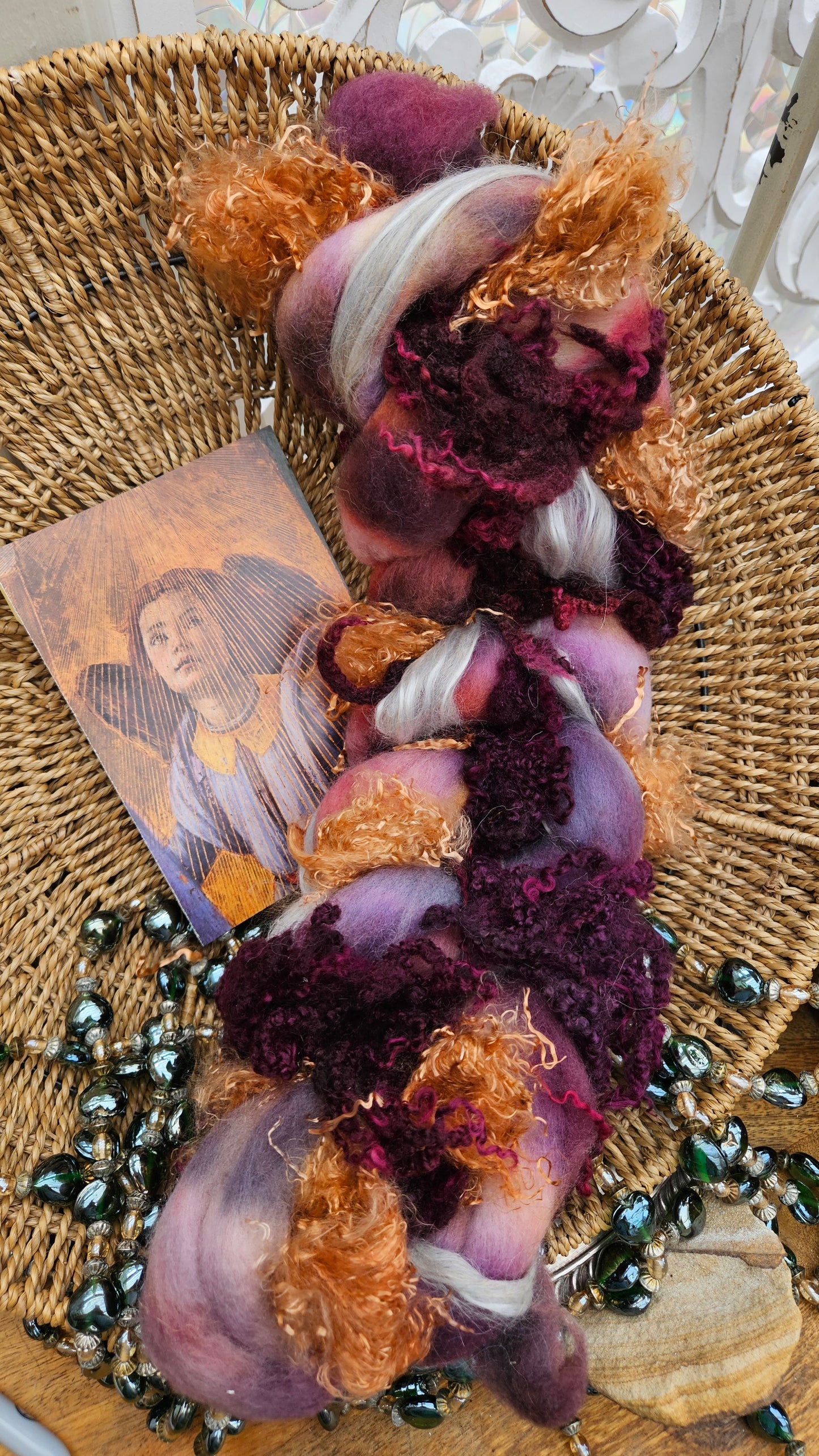 Botticelli Inspired Signature Art Roving - Coronation of Mary Collection 104 - 4.2 oz