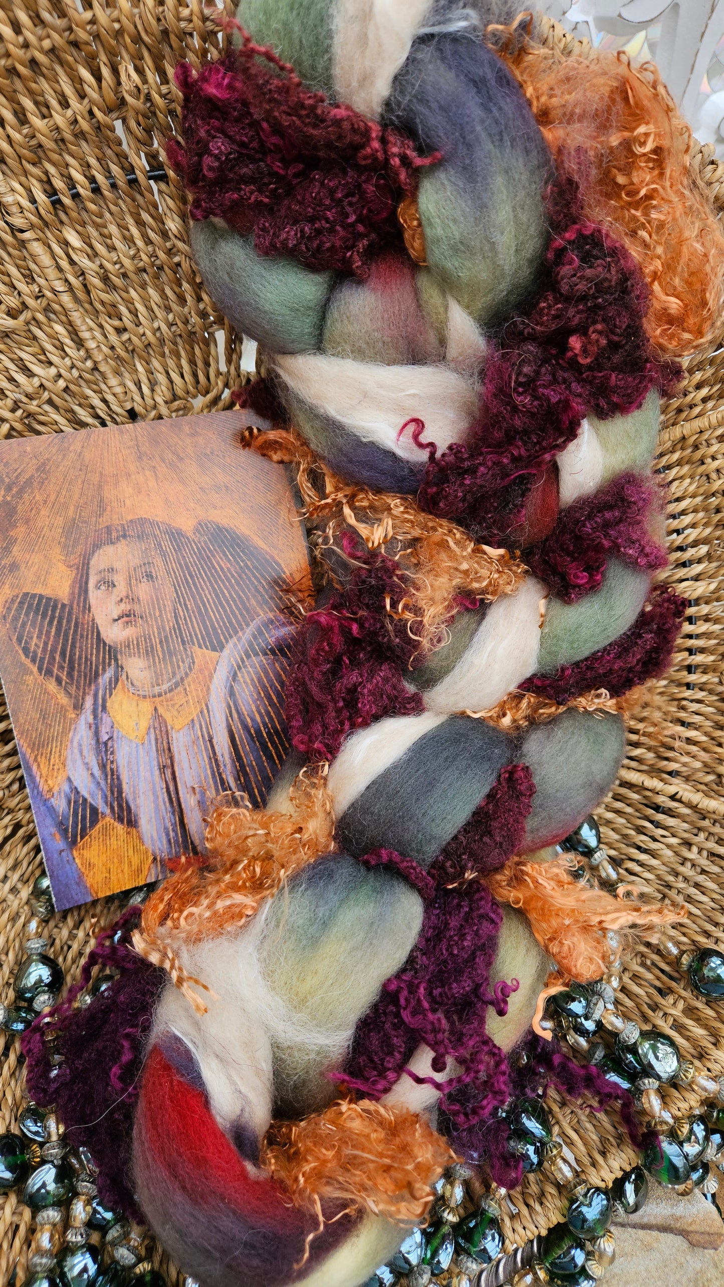 Botticelli Inspired Signature Art Roving - Coronation of Mary Collection 103 - 4.2 oz