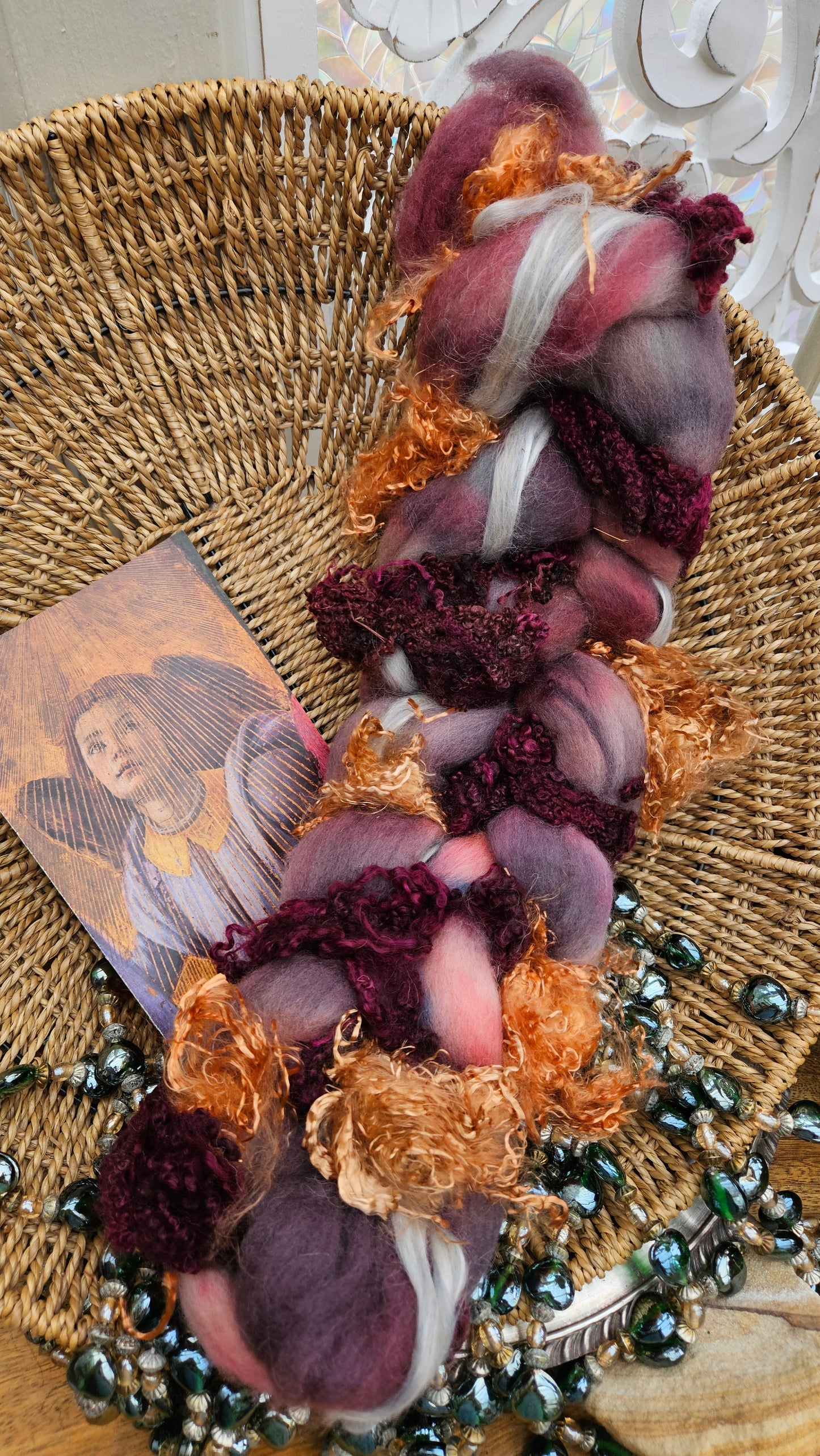 Botticelli Inspired Signature Art Roving - Coronation of Mary Collection 106 - 4.1 oz