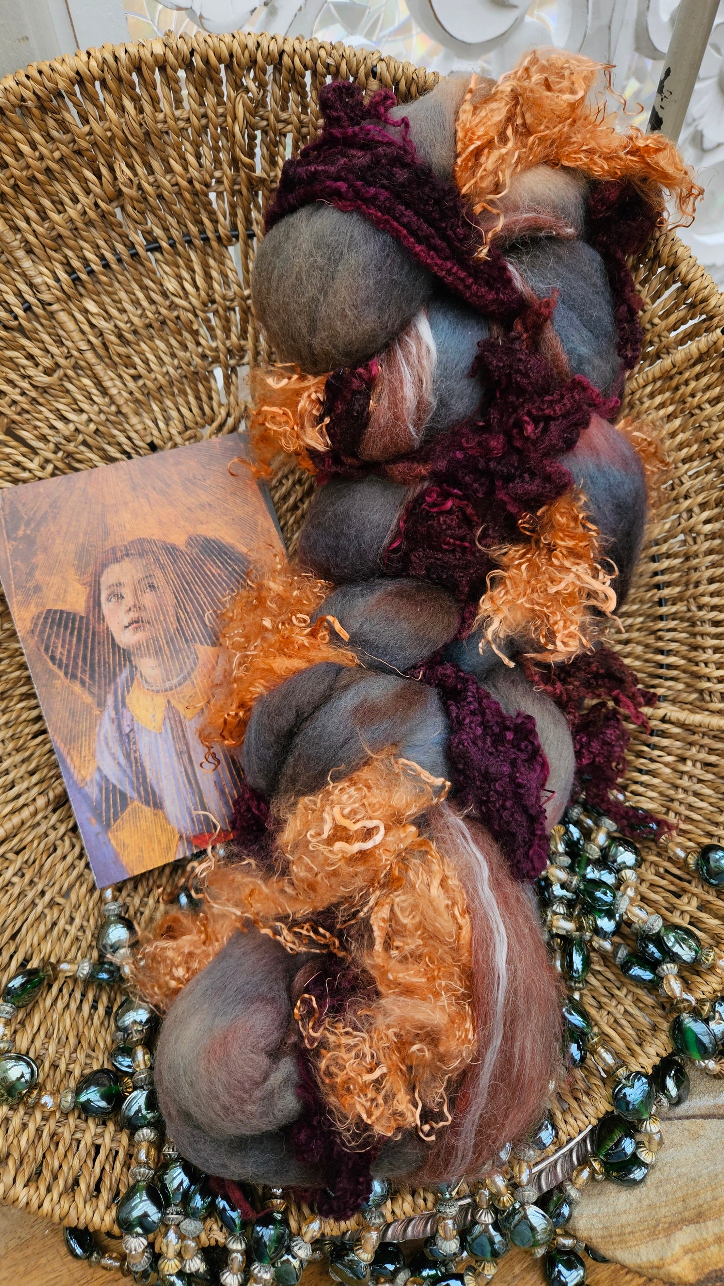 Botticelli Inspired Signature Art Roving - Coronation of Mary Collection 102 - 4.4 oz