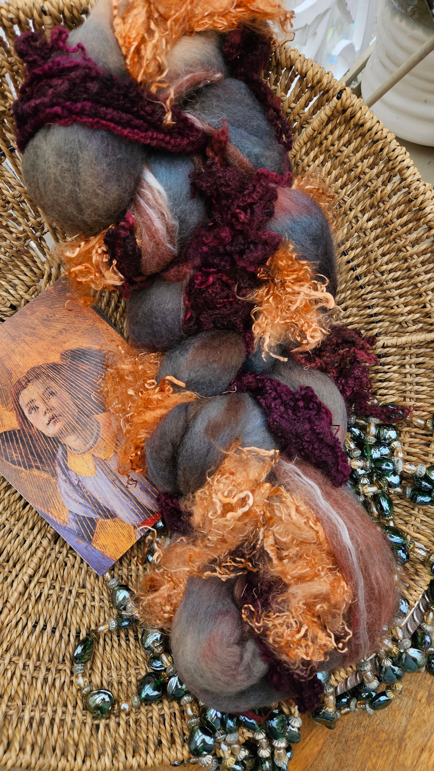 Botticelli Inspired Signature Art Roving - Coronation of Mary Collection 102 - 4.4 oz