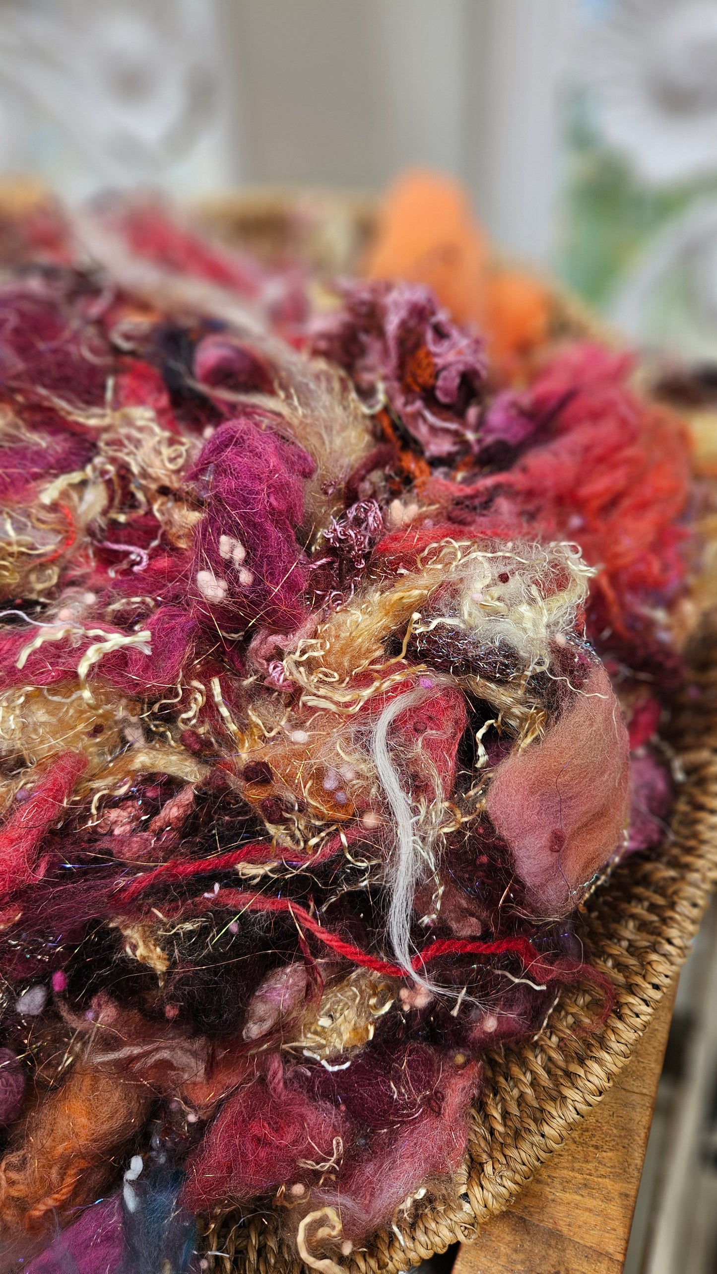 Amethyst - Alphonse Mucha Fiber Art Texture Blend 3 ounces