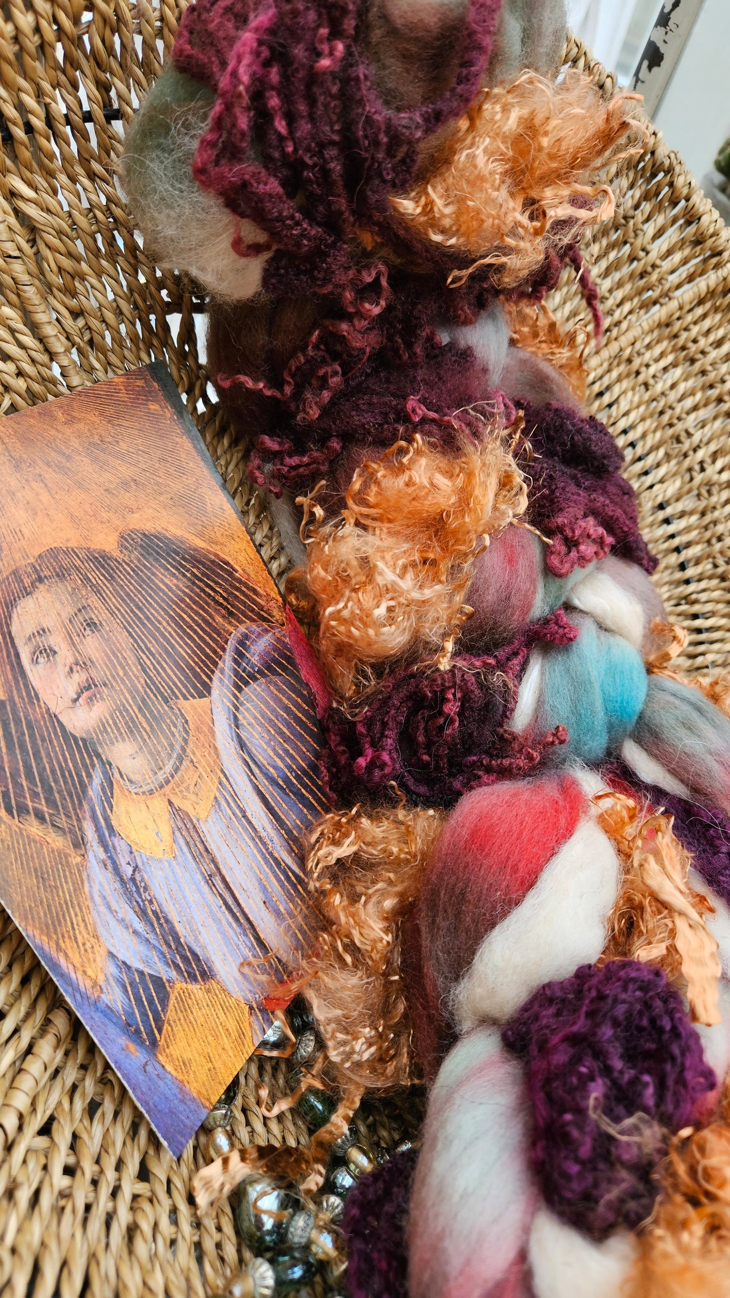 Botticelli Inspired Signature Art Roving - Coronation of Mary Collection 105 - 4.5 oz