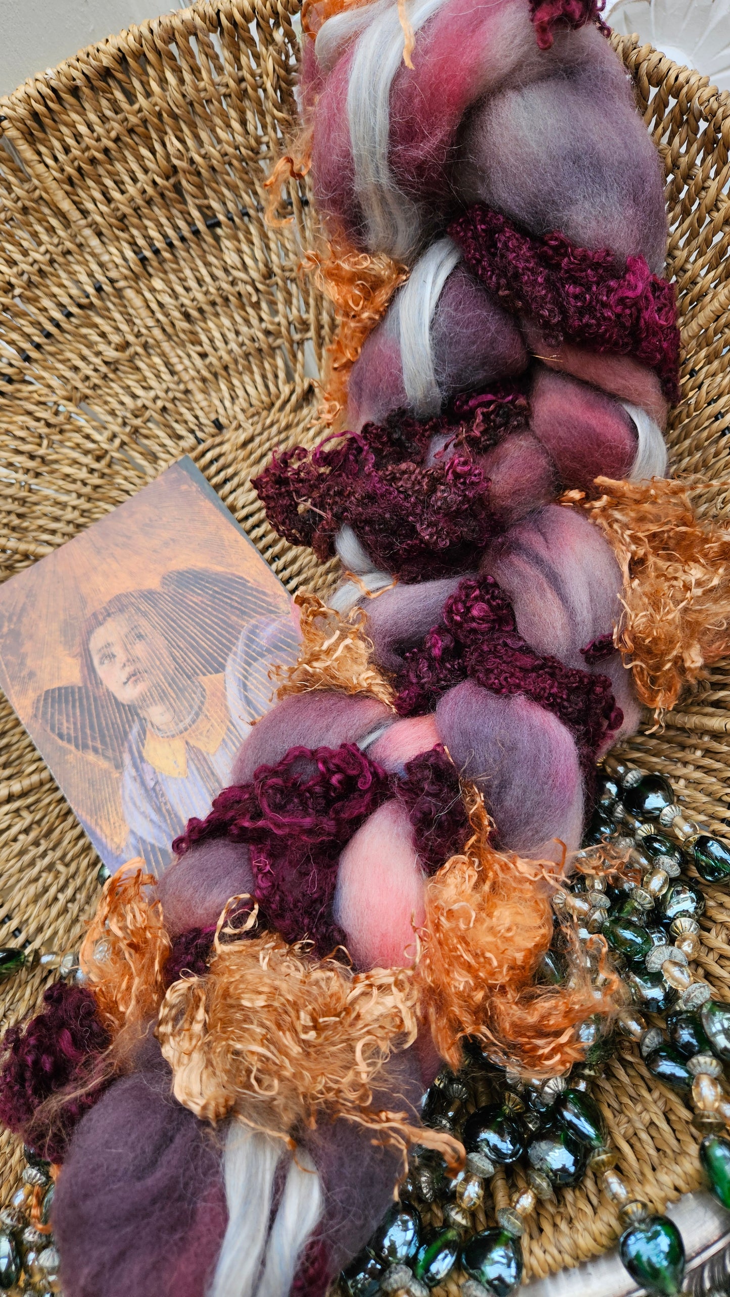 Botticelli Inspired Signature Art Roving - Coronation of Mary Collection 106 - 4.1 oz