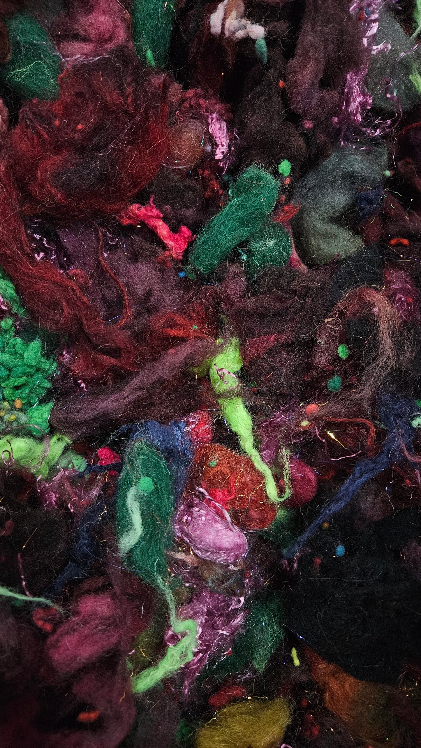 I am Half-Sick of Shadows - Waterhouse Fiber Art Texture Blend 3 ounces