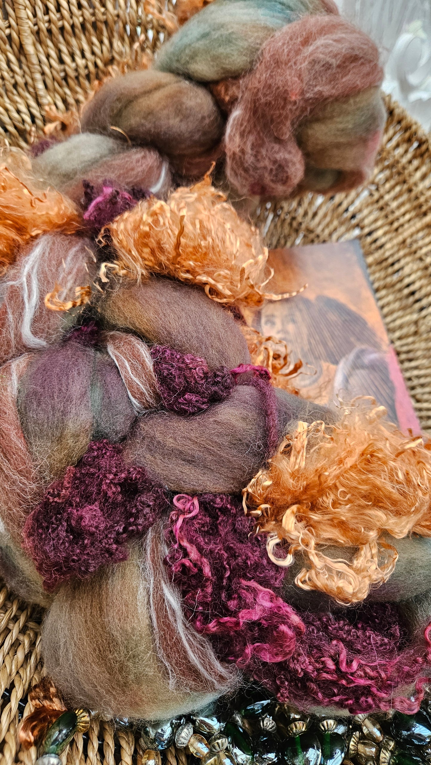 Botticelli Inspired Signature Art Roving - Coronation of Mary Collection 107 - 4.6 oz