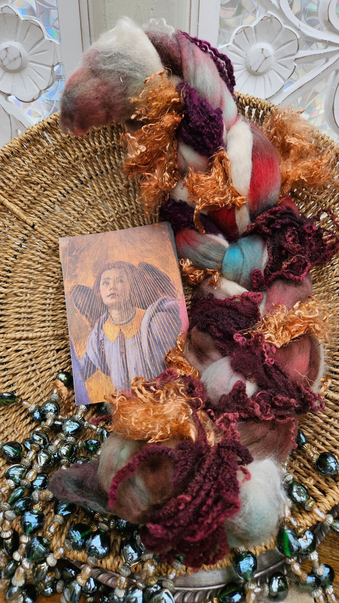 Botticelli Inspired Signature Art Roving - Coronation of Mary Collection 105 - 4.5 oz