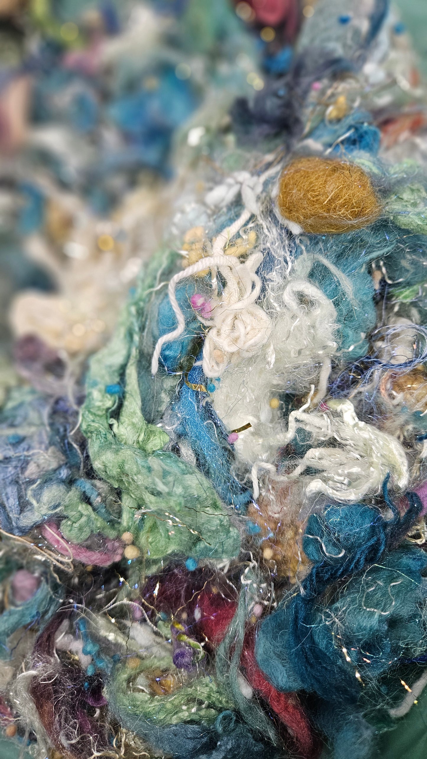 Peace Bringing Back Abundance - Louvre Fiber Art Texture Blend 3 ounces