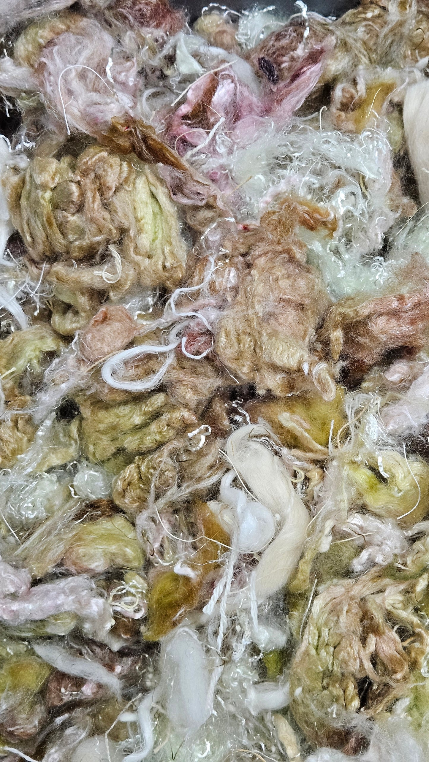Byzantine Blonde - Alphonse Mucha Fiber Art Texture Blend 3 ounces