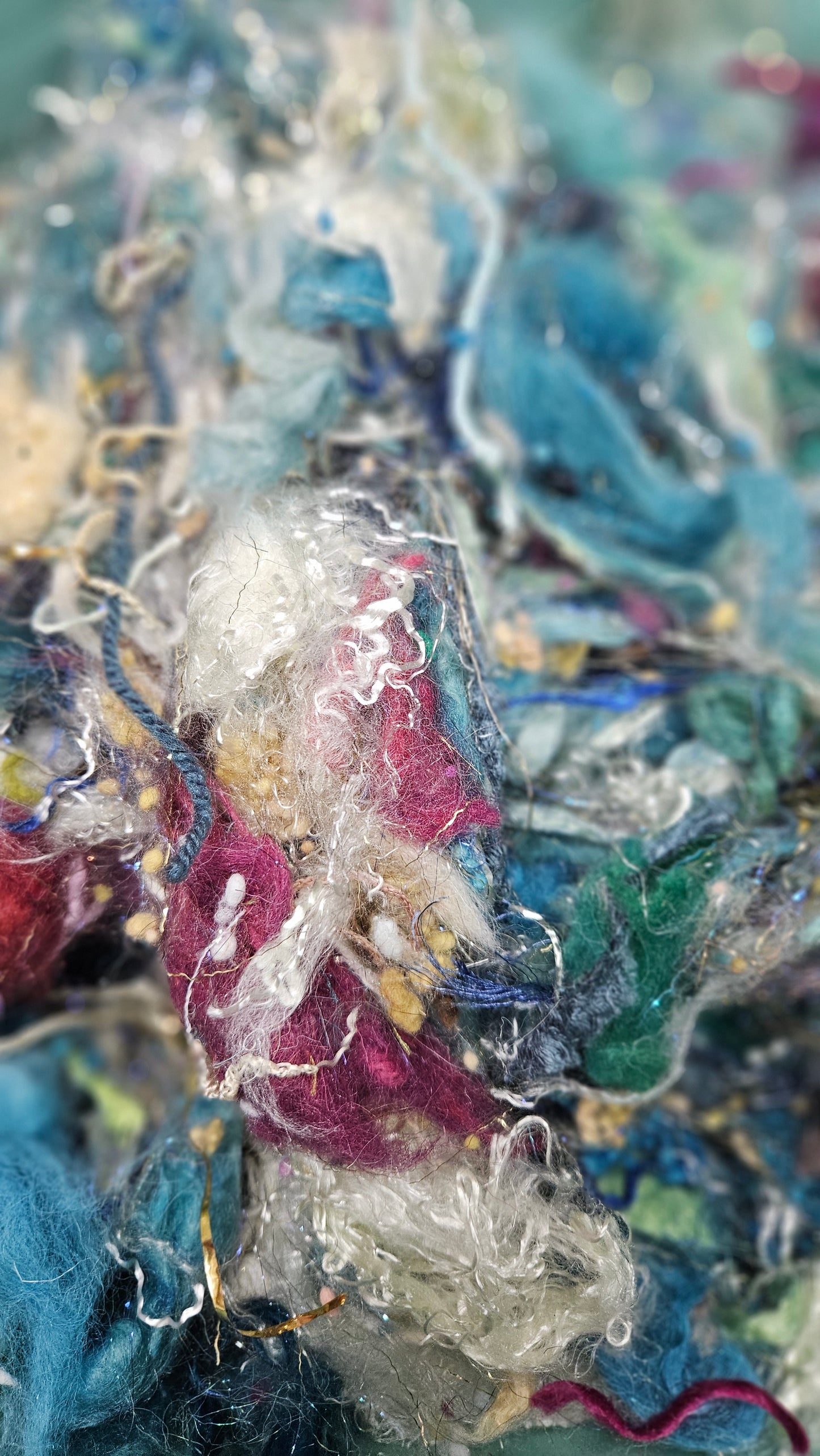 Peace Bringing Back Abundance - Louvre Fiber Art Texture Blend 3 ounces