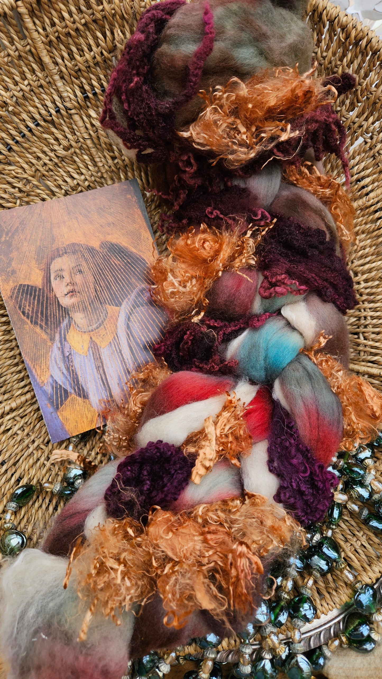 Botticelli Inspired Signature Art Roving - Coronation of Mary Collection 105 - 4.5 oz