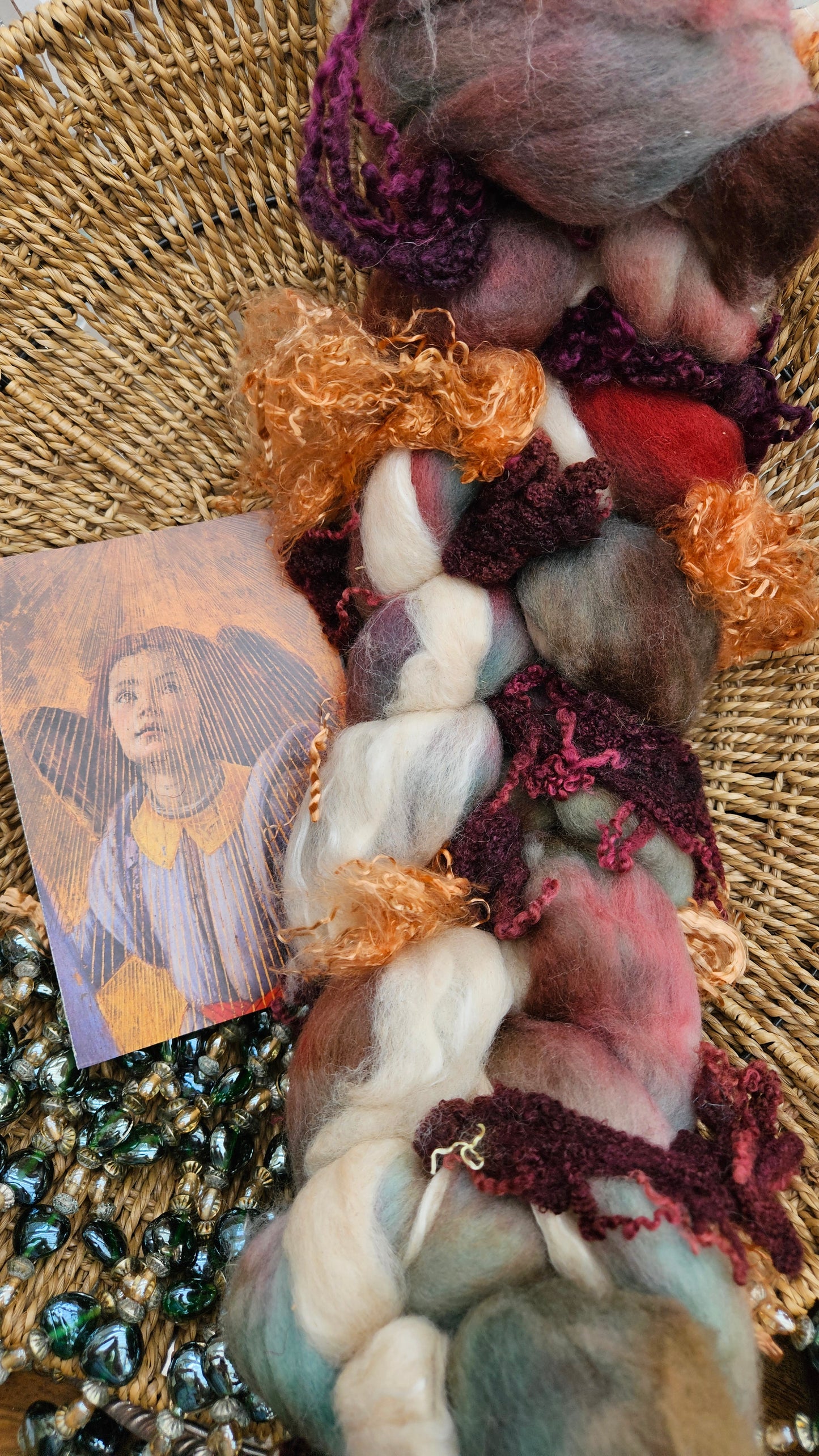 Botticelli Inspired Signature Art Roving - Coronation of Mary Collection 105 - 4.5 oz