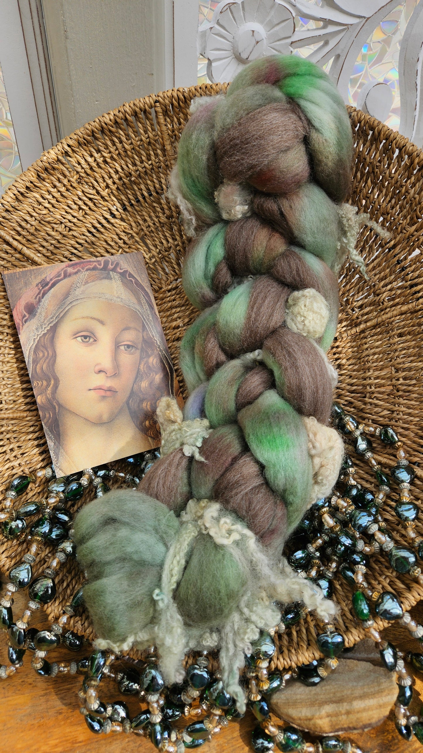 Botticelli Inspired Signature Art Roving - Madonna Portrait Collection MAC102 - 3.7 oz