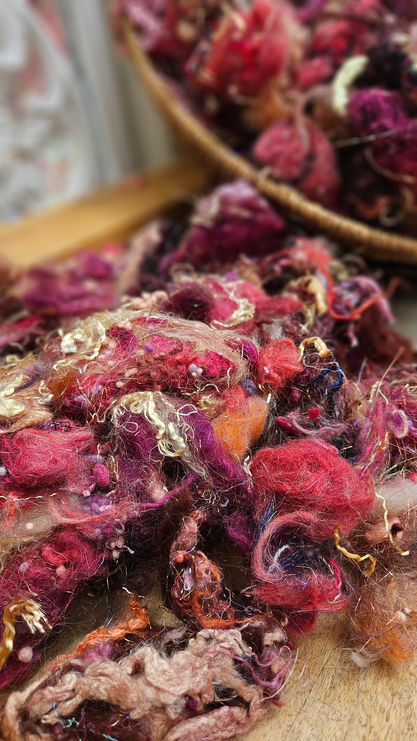 Amethyst - Alphonse Mucha Fiber Art Texture Blend 3 ounces