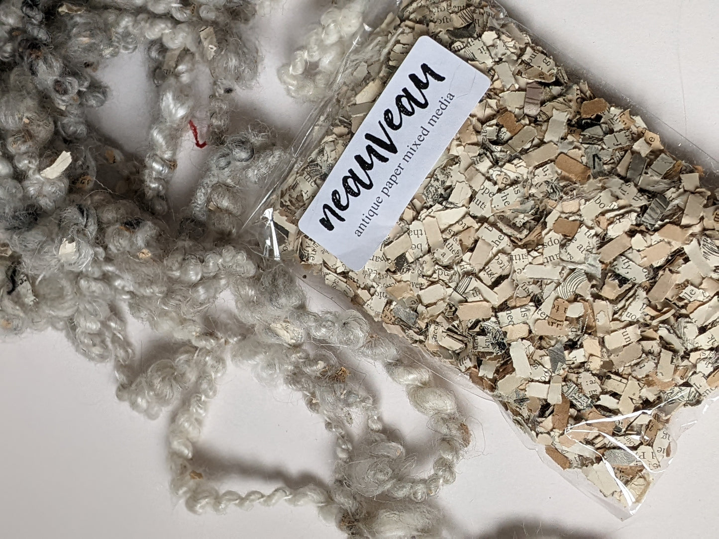 1800s antique paper bits for papermaking - 1 oz | 28 g