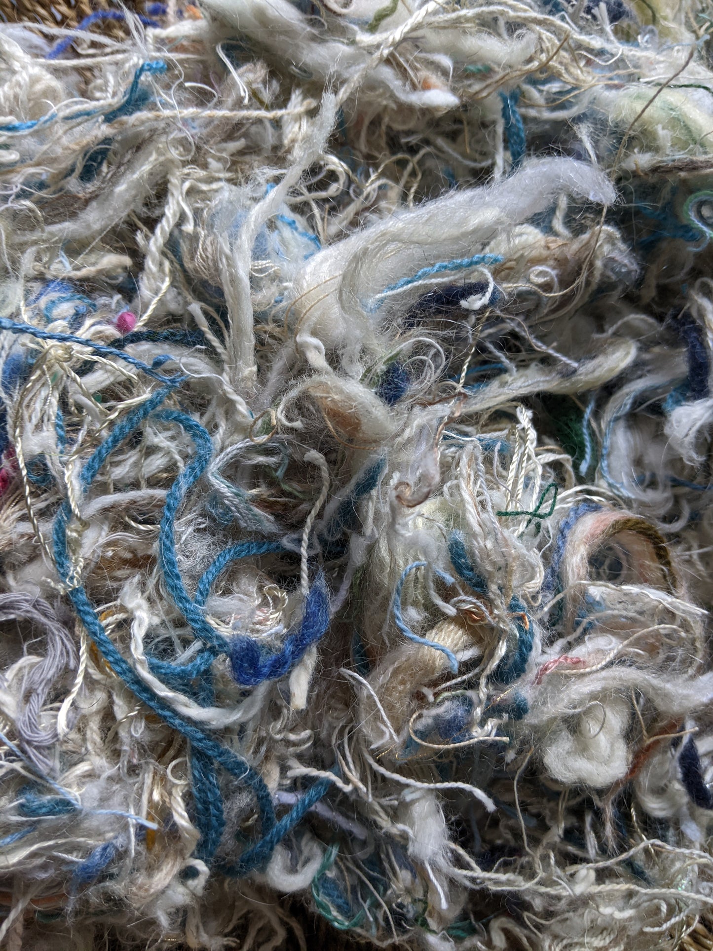 BOTTICELLI - recycled thread mix for fiber blending, felting, and papermaking - 3 oz | 85 g