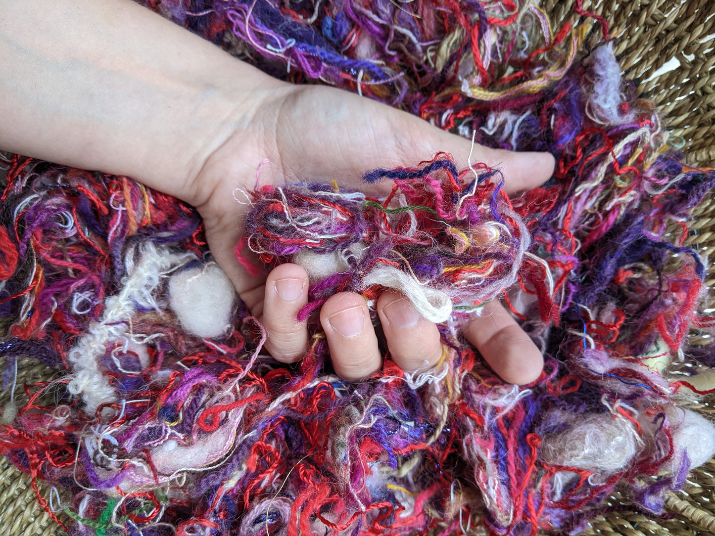 MICHELANGELO Recycled Thread Fiber Texture Blend - 3 ounces