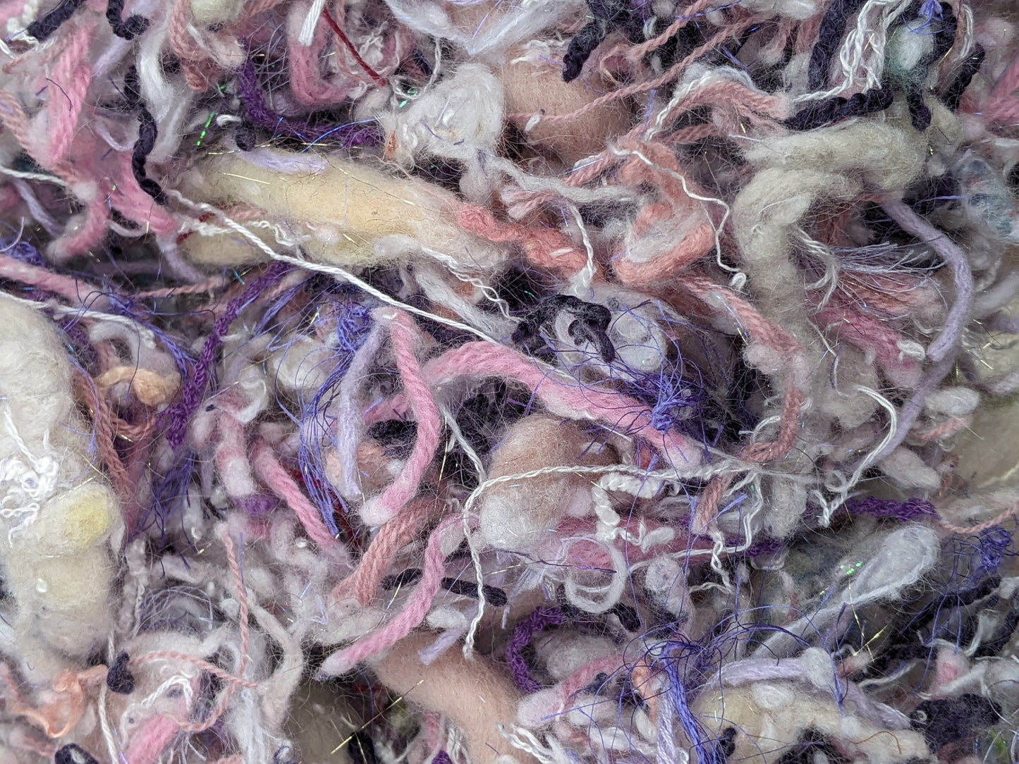 MATISSE - recycled thread mix for fiber blending and felting - 3 oz | 85 g