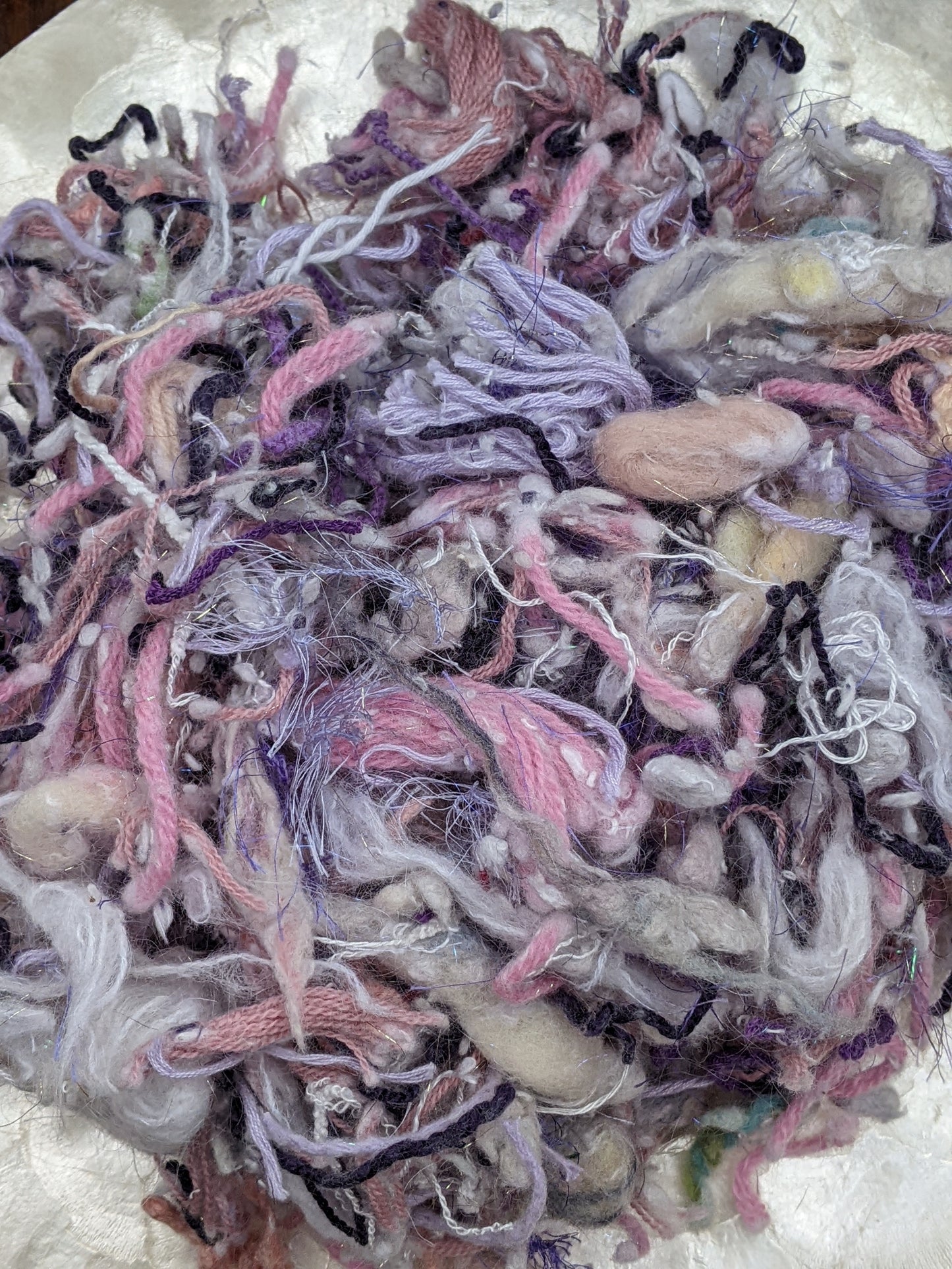 MATISSE - recycled thread mix for fiber blending and felting - 3 oz | 85 g