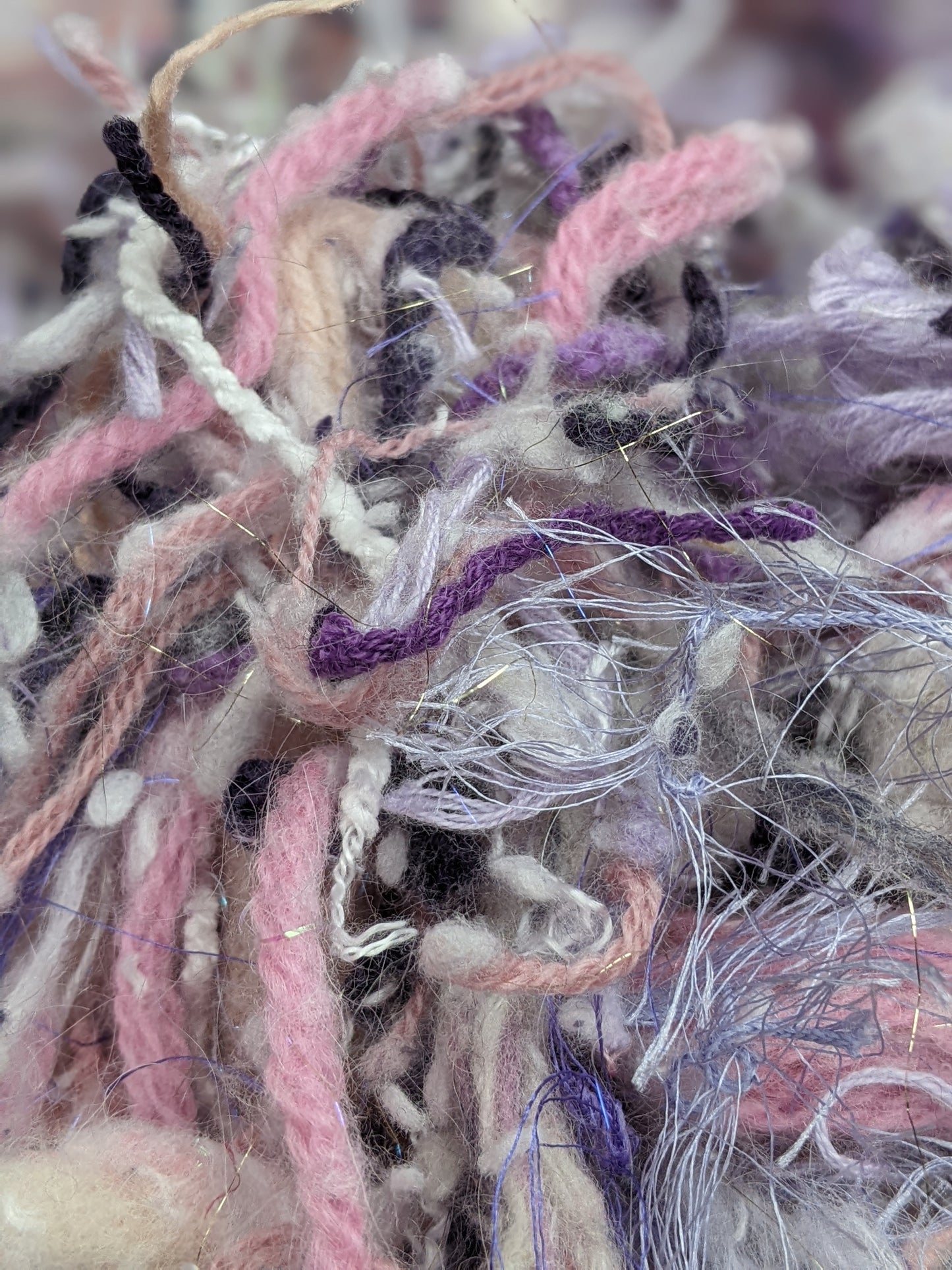 MATISSE - recycled thread mix for fiber blending and felting - 3 oz | 85 g