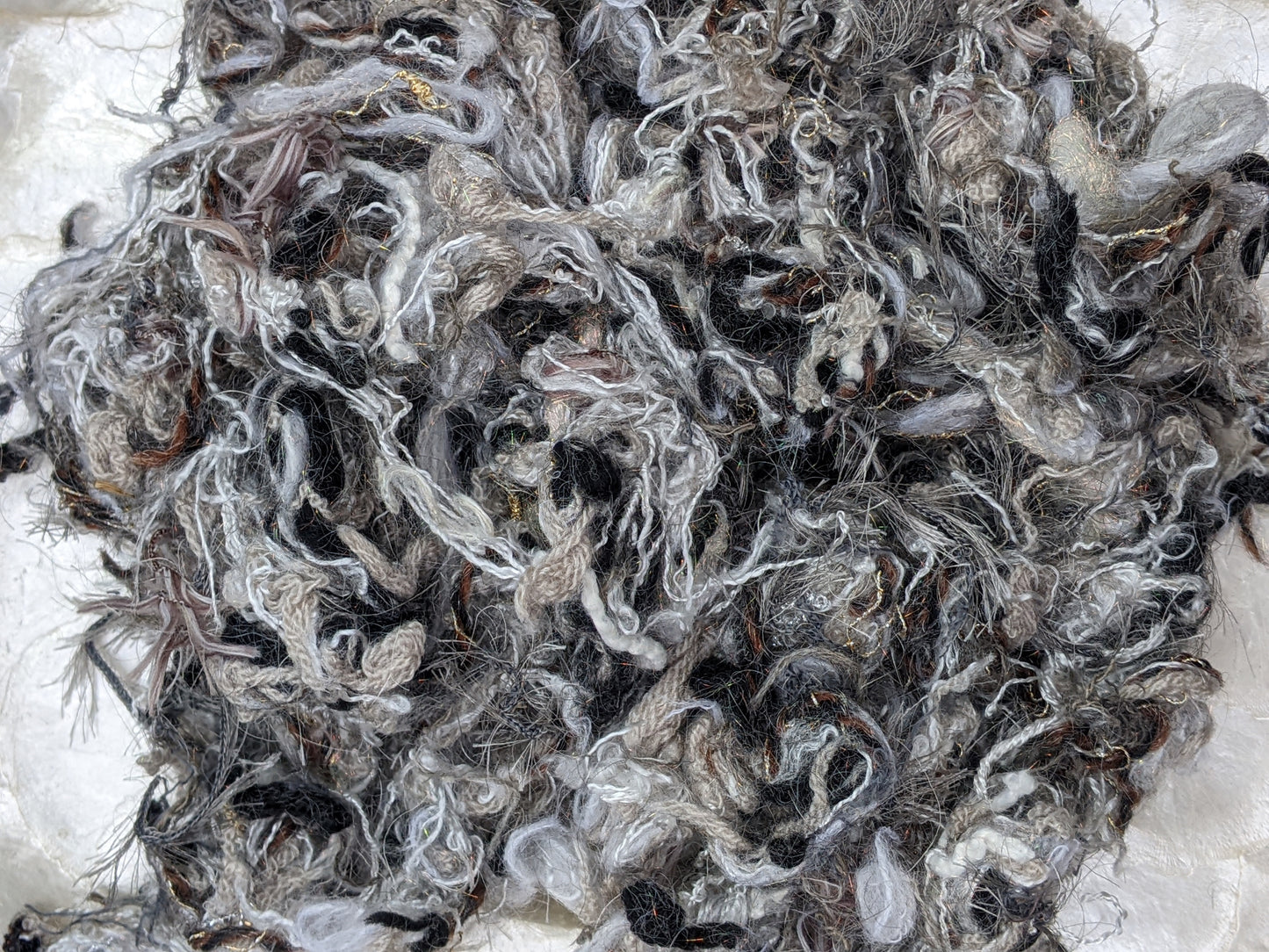 ESCHER Recycled Thread Fiber Texture Blend - 3 ounces