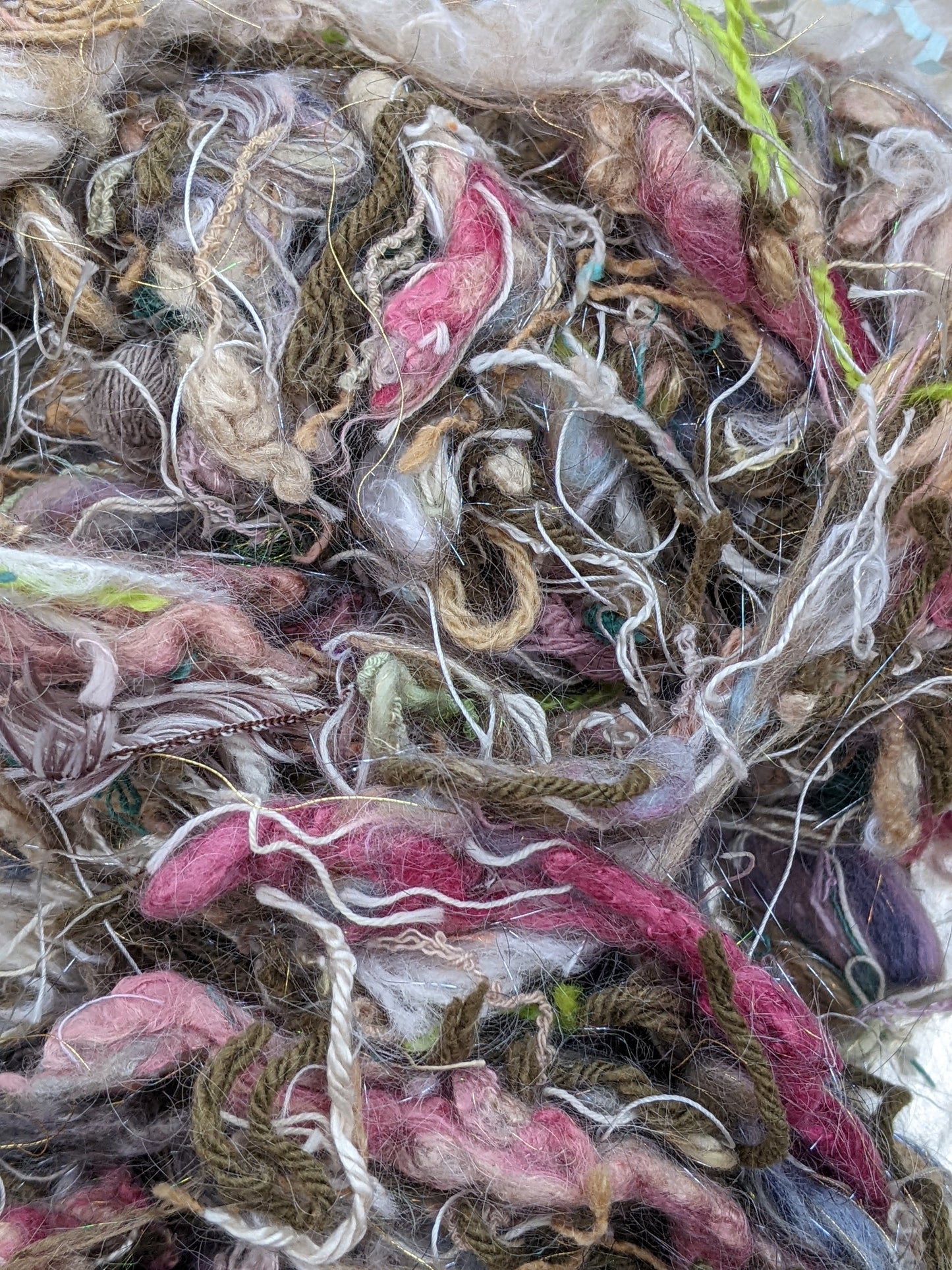 MONET - recycled thread mix for fiber blending and felting - 3 oz | 85 g