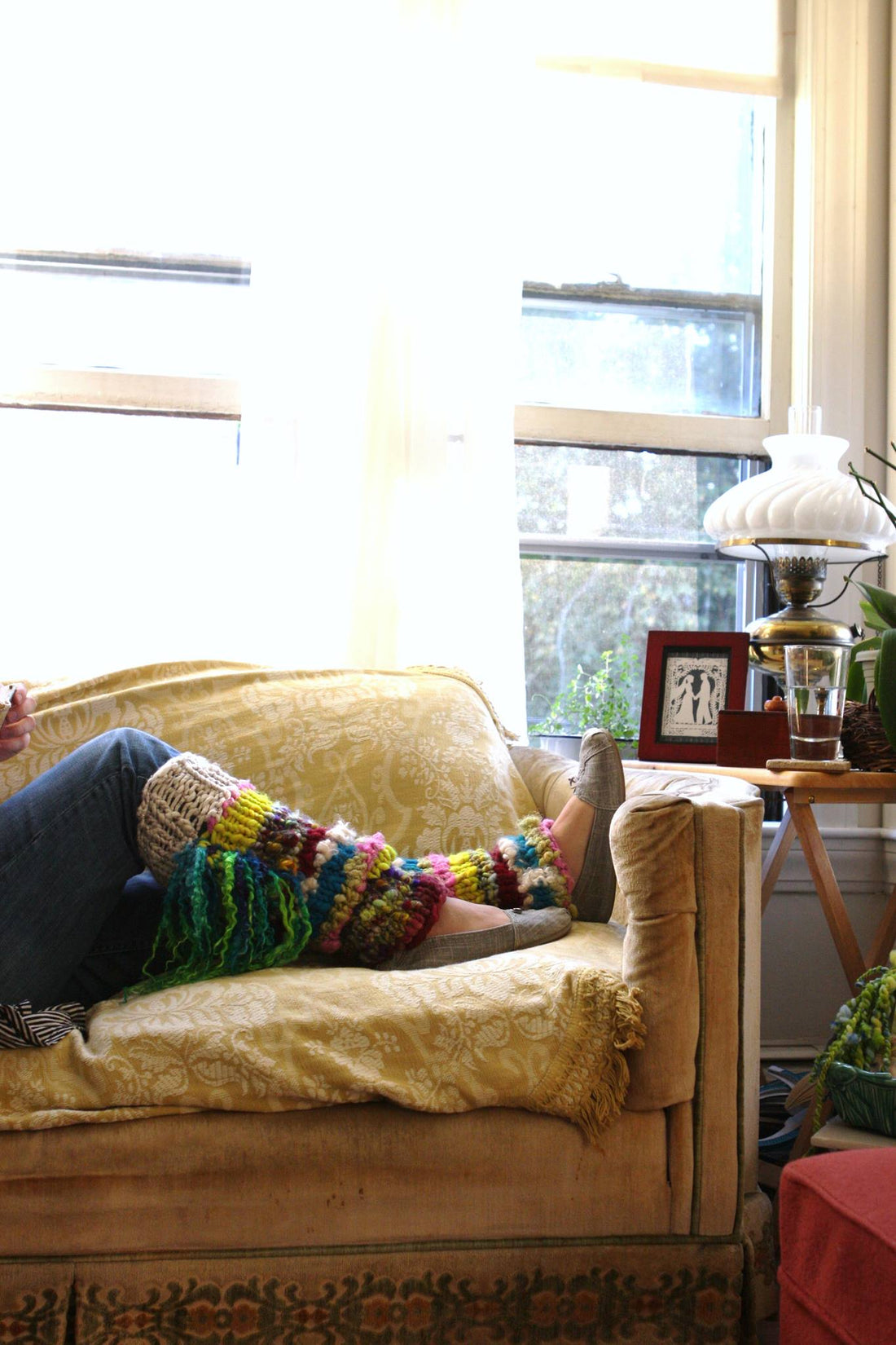 MUK LUCKYS leg warmers (Free Knitting Pattern)