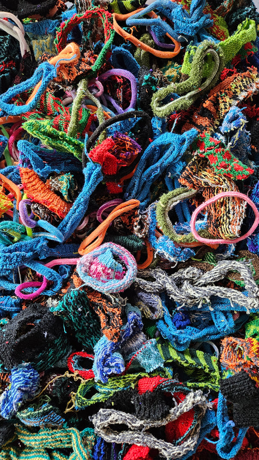 Weaving Loopers Mix for Crafts, Potholders, Rug Weaving - 1 pound