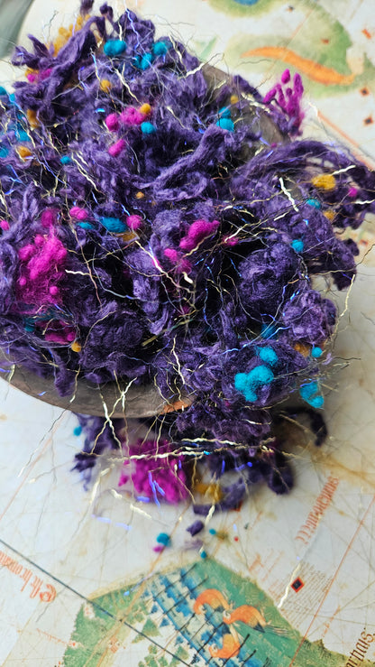 NINEVEH Dyed Fine Wool Nepps Bamboo Blend - 1.5 ounces