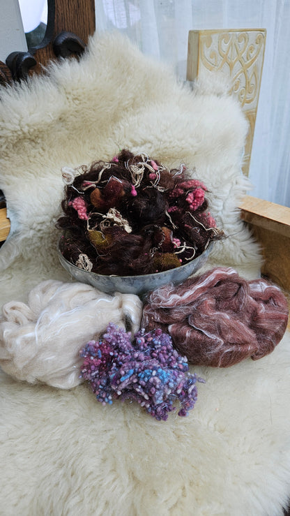 LADY CLARE Waterhouse Inspired Fiber Art Texture Blend Kit - 2.5 ounces