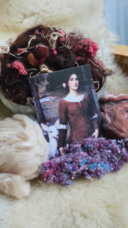 LADY CLARE Waterhouse Inspired Fiber Art Texture Blend Kit - 2.5 ounces