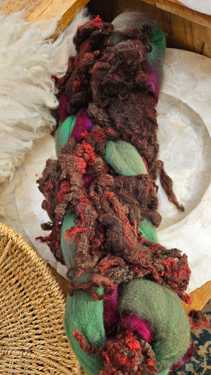 Waterhouse Inspired Signature Art Roving - Gathering Almond Blossoms Collection 104 - 4.6 oz