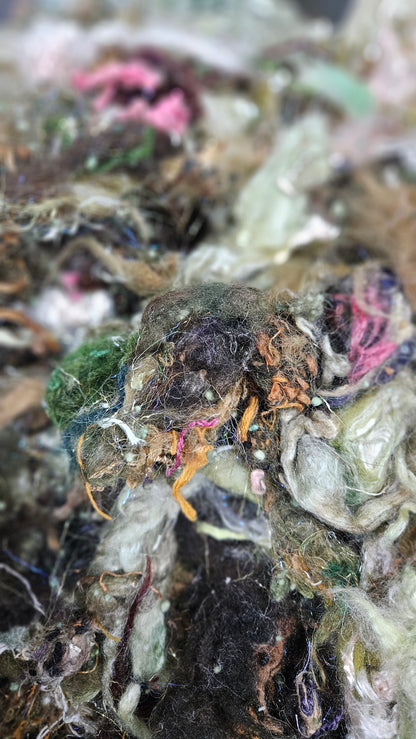 Emerald - Alphonse Mucha Fiber Art Texture Blend 3 ounces