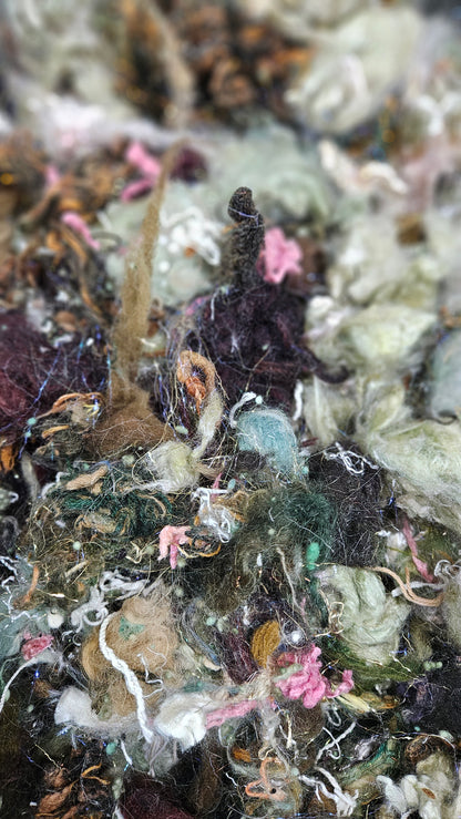 Emerald - Alphonse Mucha Fiber Art Texture Blend 3 ounces