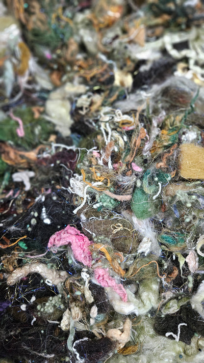 Emerald - Alphonse Mucha Fiber Art Texture Blend 3 ounces