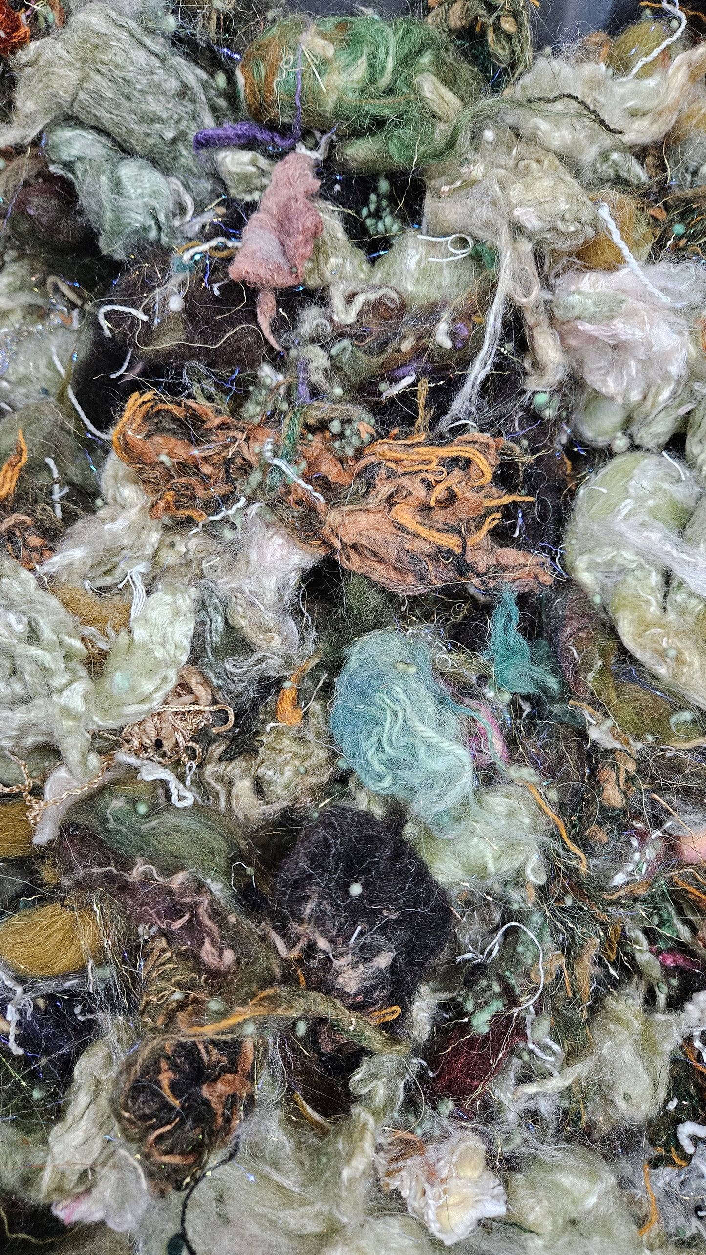 Emerald - Alphonse Mucha Fiber Art Texture Blend 3 ounces