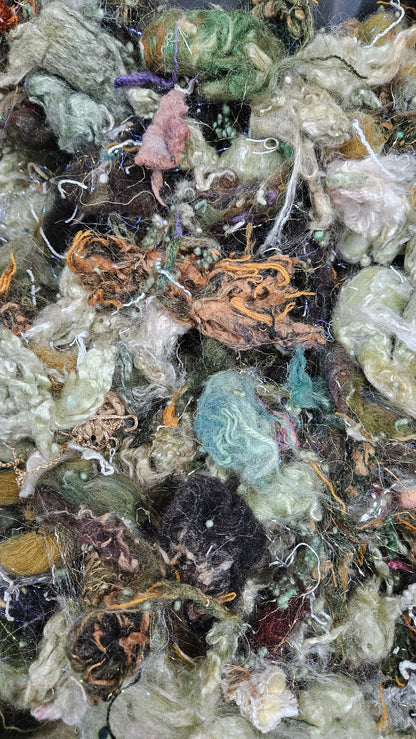 Emerald - Alphonse Mucha Fiber Art Texture Blend 3 ounces