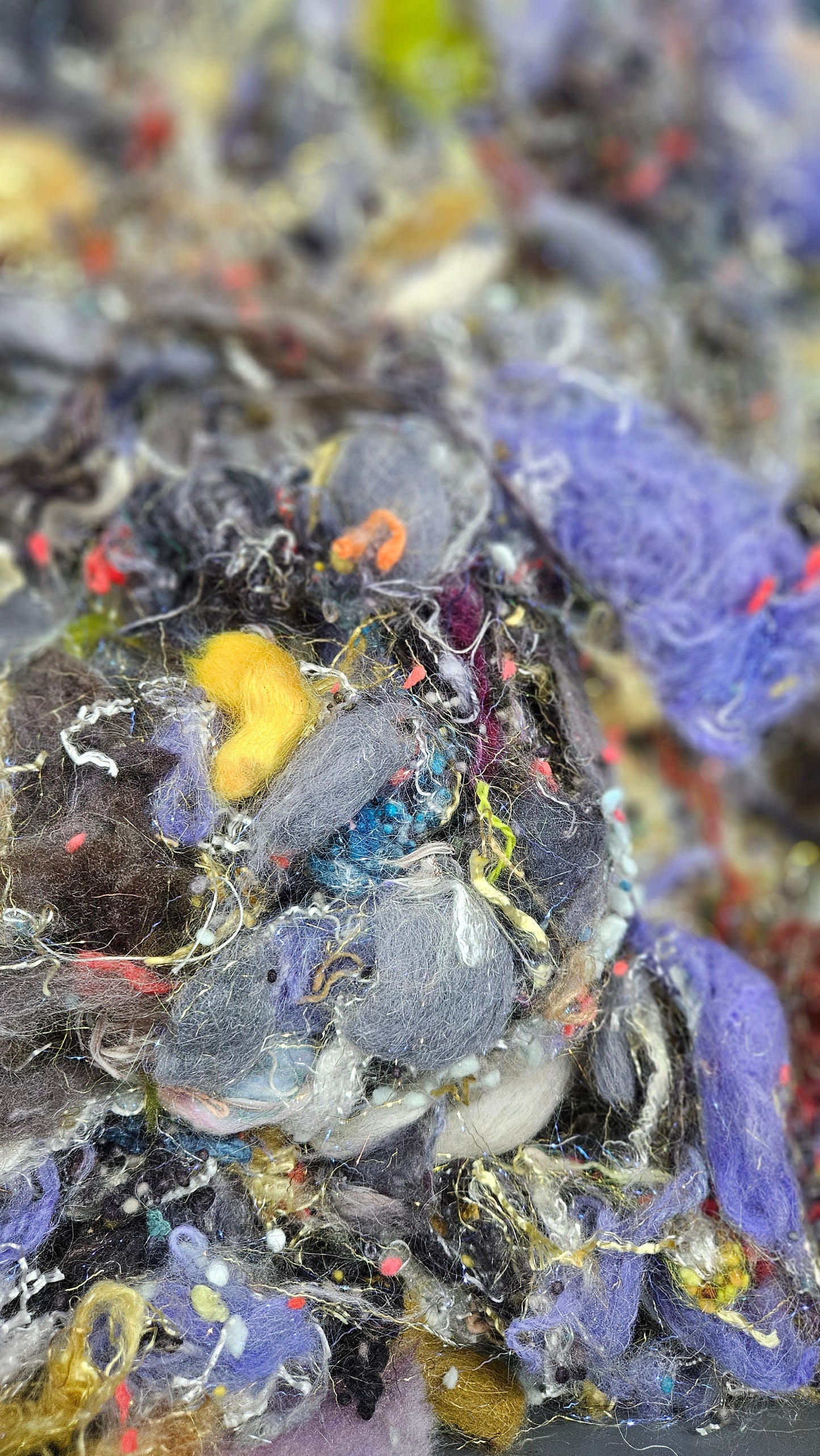 Princess Hyacinth - Mucha Fiber Art Texture Blend 3 ounces