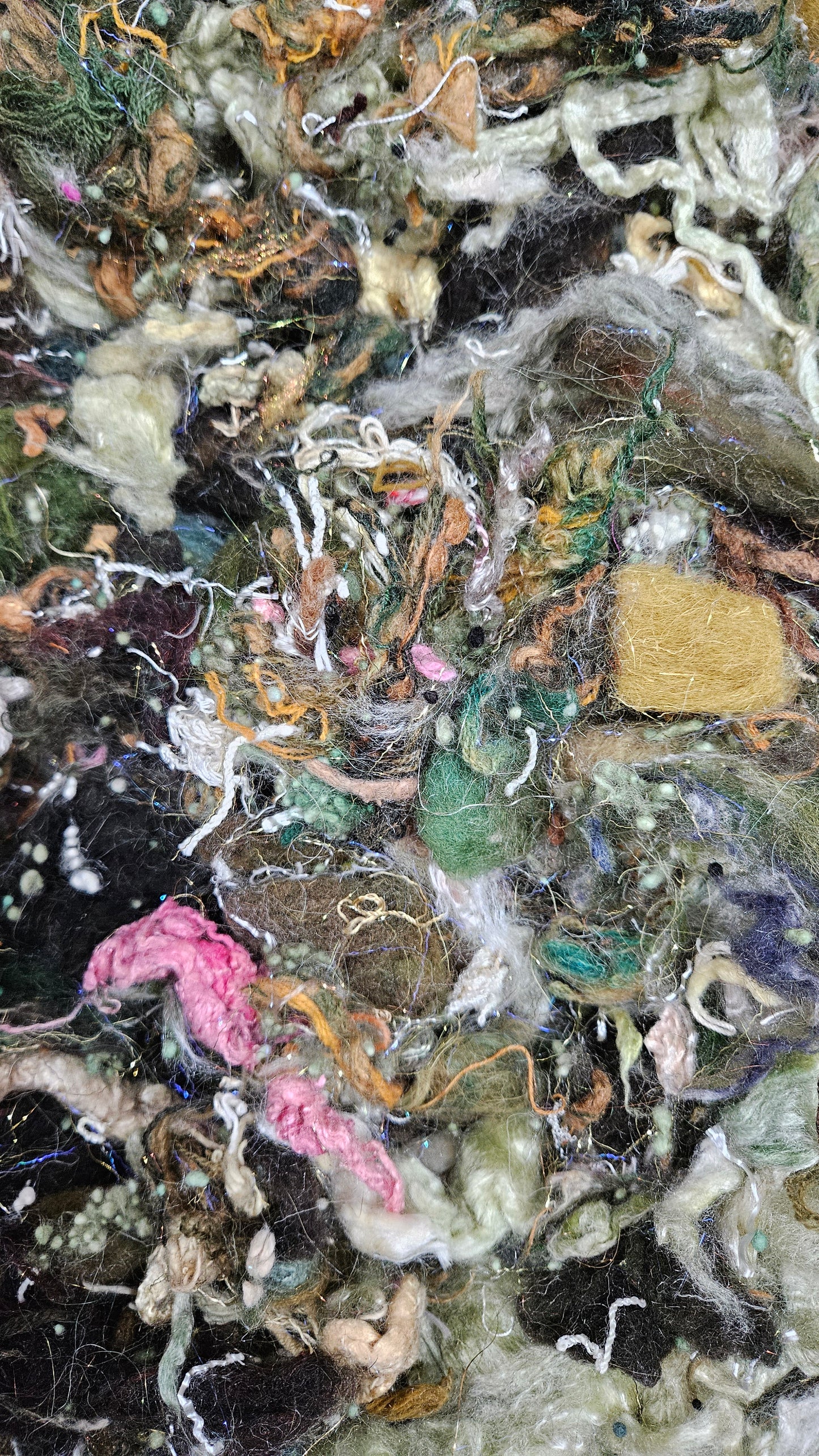 Emerald - Alphonse Mucha Fiber Art Texture Blend 3 ounces