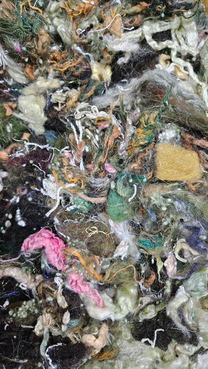 Emerald - Alphonse Mucha Fiber Art Texture Blend 3 ounces