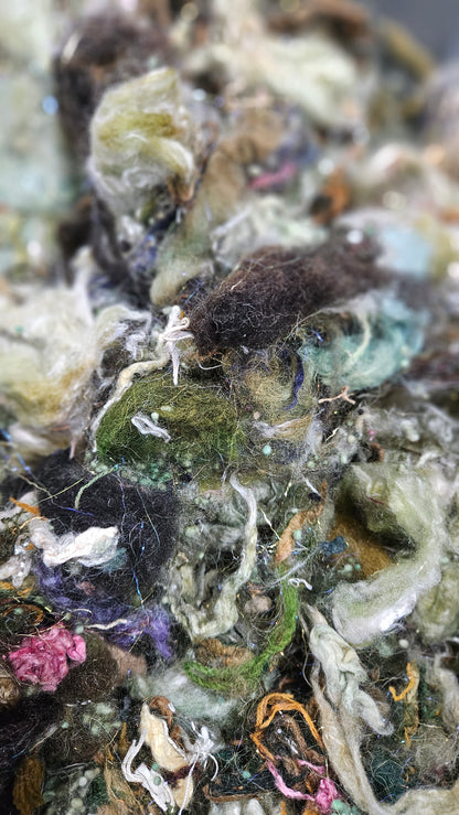 Emerald - Alphonse Mucha Fiber Art Texture Blend 3 ounces