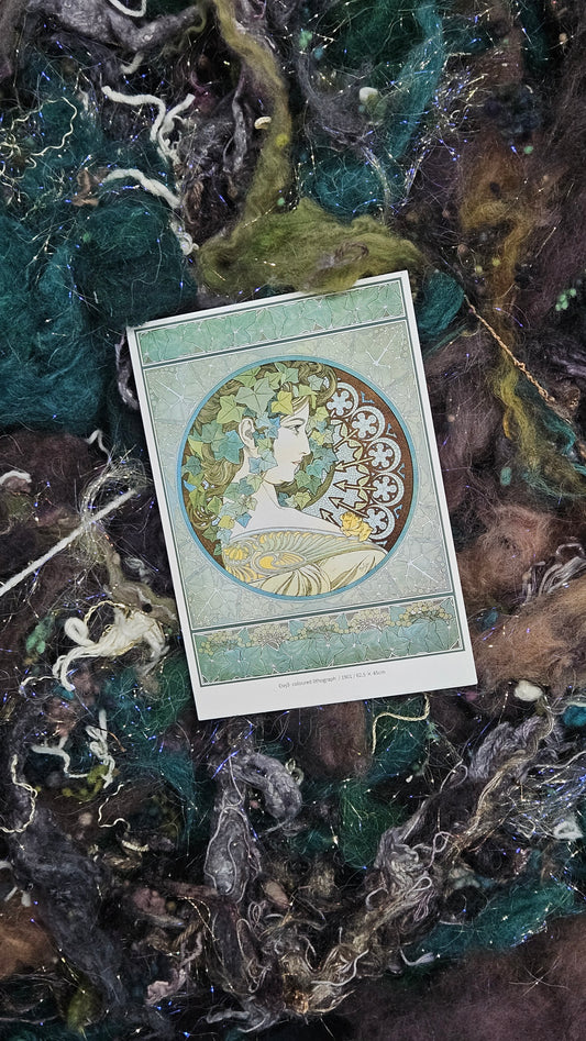 Ivy - Alphonse Mucha Fiber Art Texture Blend 3 ounces