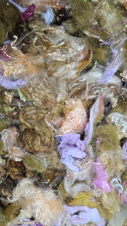 Carnation - Alphonse Mucha Fiber Art Texture Blend 3 ounces