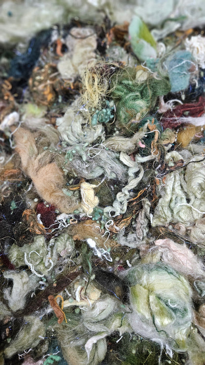 Emerald - Alphonse Mucha Fiber Art Texture Blend 3 ounces