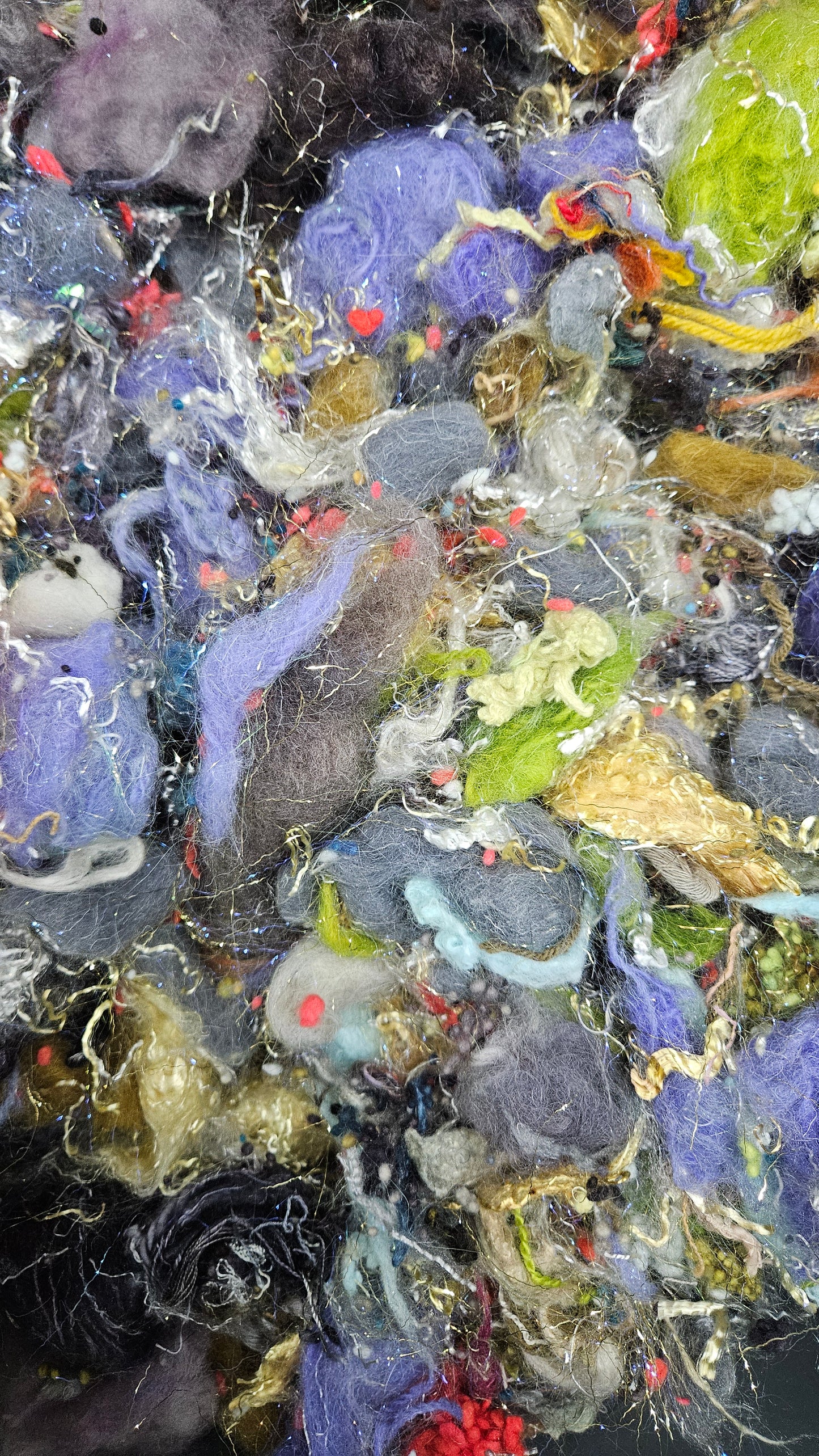 Princess Hyacinth - Mucha Fiber Art Texture Blend 3 ounces