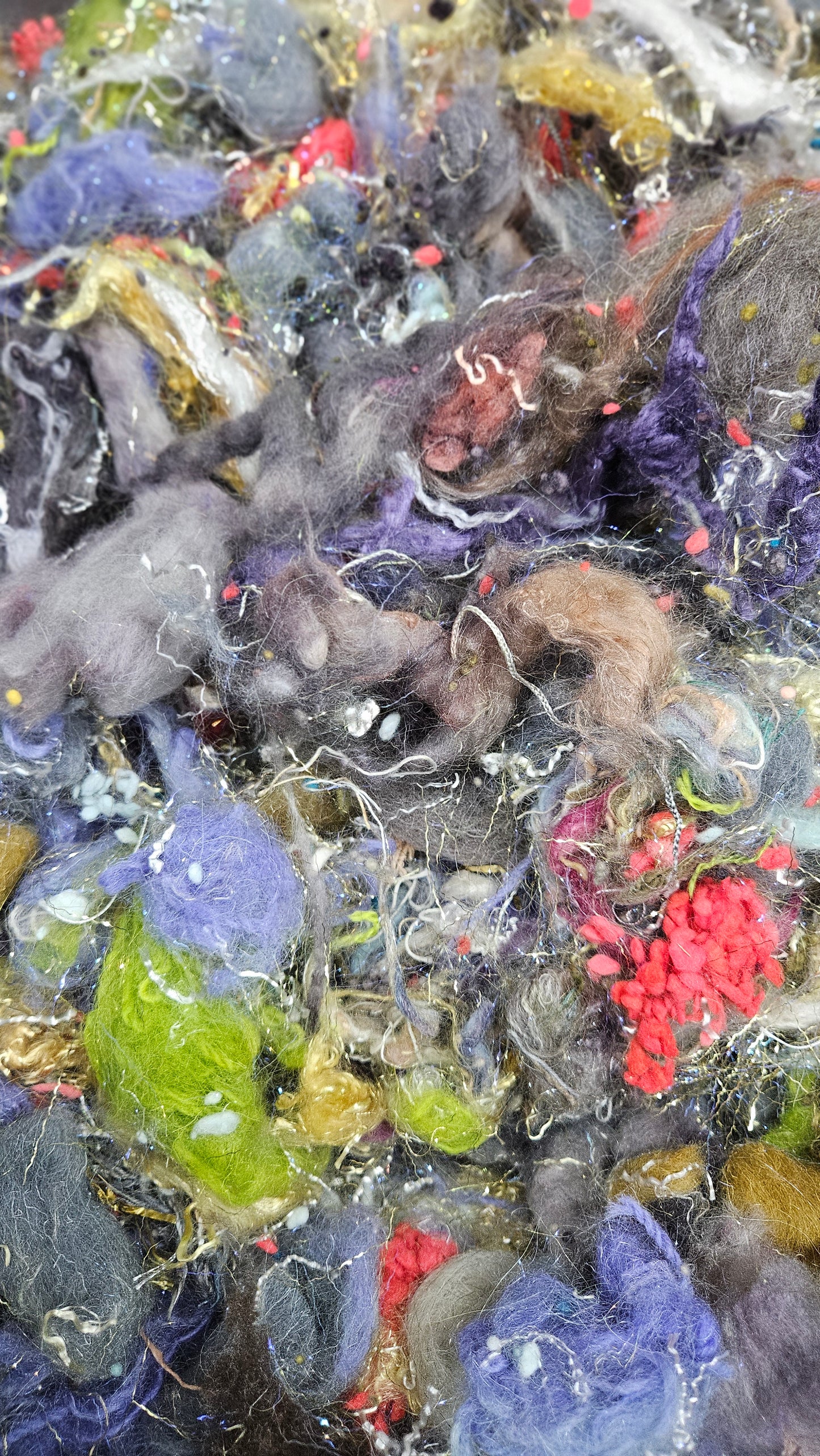 Princess Hyacinth - Mucha Fiber Art Texture Blend 3 ounces